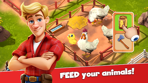 Happy Farm Town - Farm Games